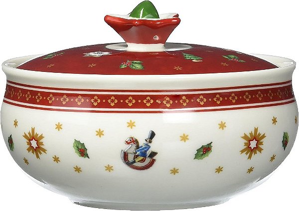 Açucareiro Villeroy & Boch Delight, Porcelana Premium, Branco