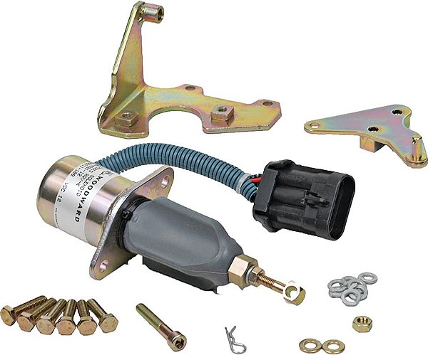 Novo Solenóide de Desligamento DB Electrical 240-22027 Compatível com/Substituição para 12V Cummins 5016244AA 3800723 3931570 SA-4981-12