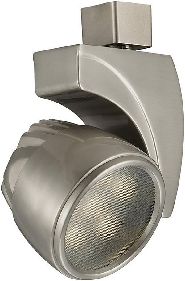Iluminação WAC J-LED18S-35-BN Reflex LED Energy Star para trilho, acabamento escovado - Níquel Escovado