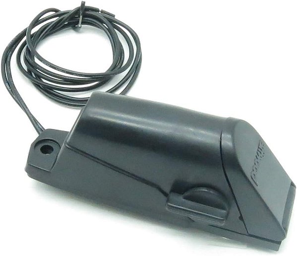 Base de poste de luz de montagem vertical Attwood 911490-1 de 2 pinos para postes retos.