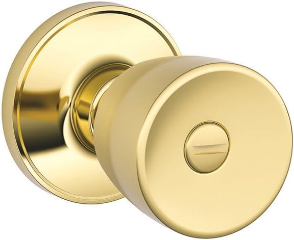 Trava para cama e banho Byron, brilho de latão pela SCHLAGE Dexter.