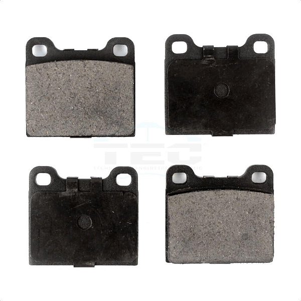 Pastilhas de freio a disco traseiras de cerâmica TEC-31 para Volvo Mercedes-Benz 240 380SL C70 300D 940 244 V70 300SD 960 245 740 240D 420SEL 300SDL 300TD