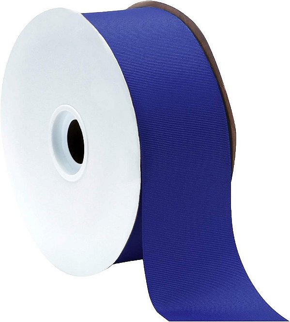 Fita de gorgorão Berwick Offray 2,25, Azul Elétrico, 50 jardas