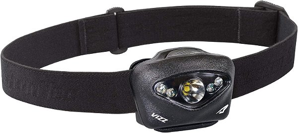 Lanterna de cabeça em LED tático Princeton Tec Vizz (420 lumens, preta), tamanho único