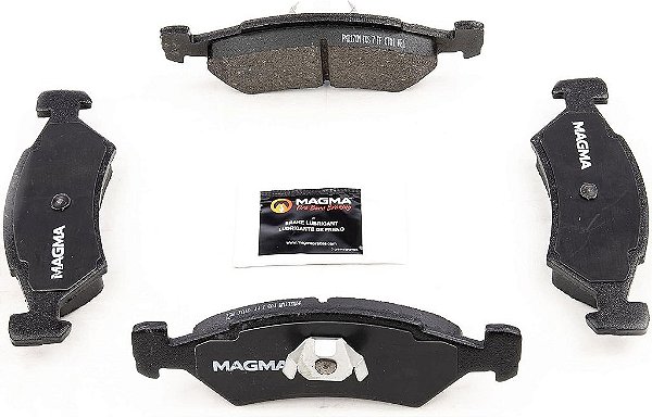 Pastilhas de freio semi-metálicas MAGMA Premium PMD170M, dianteiras