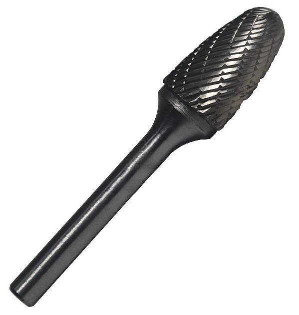 Broca América SF-14 Broca de Carboneto/Lima Rotativa Raio de Árvore com Corte Duplo para Esmerilhadeira 3/4 Dia. x 1-1/4 Comprimento do Corte com 1/4