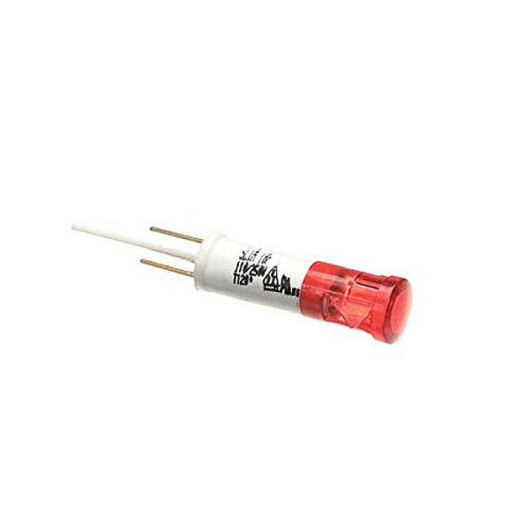 Luz indicadora de LED vermelho Moffat M234737, tamanho 9mm, 110/250V