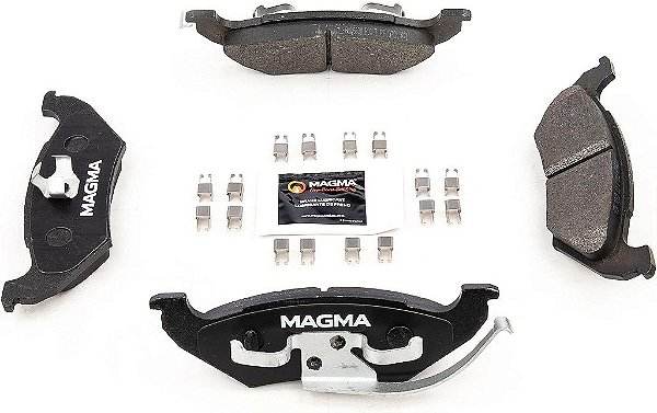 Pastilhas de freio semimetálicas traseiras MAGMA Premium PMD662M