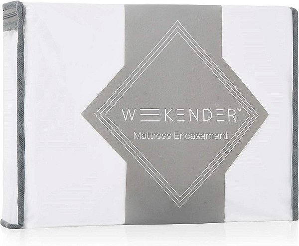 Protetor de colchão à prova d'água WEEKENDER com fechamento de zíper - Queen