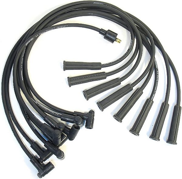 Pertronix 808220 Flame-Thrower Preto 8mm 8 Fio de Vela para Cilindro