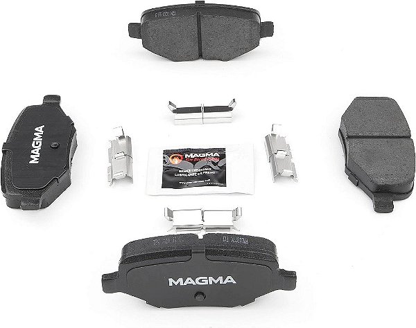MAGMA Premium PMD1377C Pastilhas de Freio Cerâmicas, Traseiras