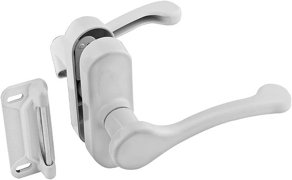 Fecho de alavanca National Hardware N262-196 V1320 na cor branca, 1-3/4