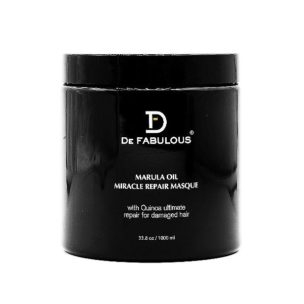 Série Amazon De Fabulosa Máscara de Reparação Milagrosa de Óleo de Marula com Quinoa 32oz