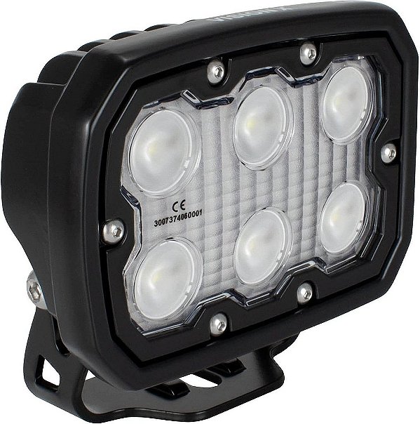 Luz de trabalho LED Vision X Lighting Duralux 6 com feixe de 60º
