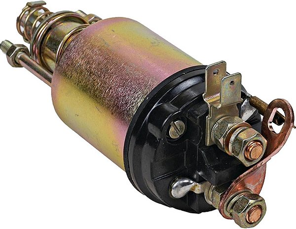Solenóide elétrico DB 245-30013 compatível com/substituto para Lucas Electric 77148, TPB128, Volt 12, Material de contato de cobre, Número de terminais 4 Tratores
