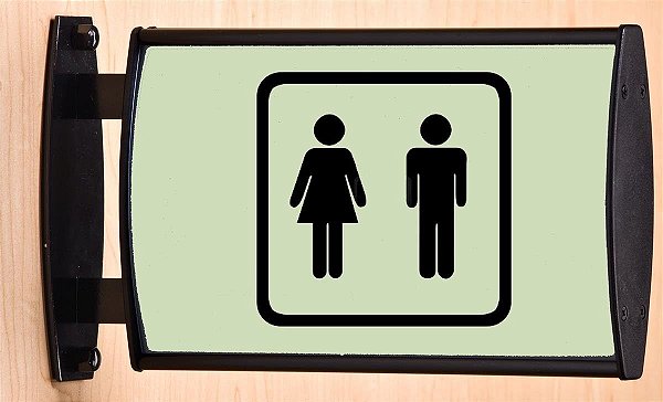 Placa de parede dupla face com design curvo para gráficos de 9 x 5,75 polegadas, montagem na parede vertical ou horizontal, carregamento frontal, alumínio preto
