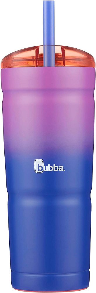 Bubba Envy S Caneca Térmica de Aço Inoxidável com Tampa e Canudo, 24oz Copo Reutilizável para Café Gelado ou Água, Caneca de Viagem Livre de BPA, Vinhedo