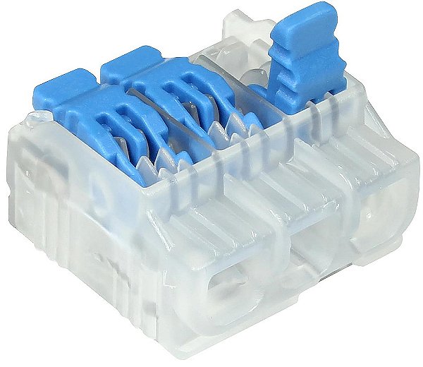 Conector de fio de alavanca in-Sure®, L3 3-Port, 350/Pote