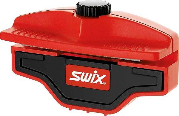 Ferramenta de Aresta Lateral Swix Phantom Edger Pro com Bisel Ajustável Vermelho, 7 x 4 x 2 polegadas