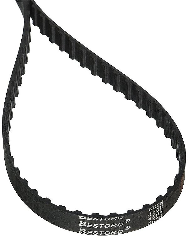 Correia Sincronizadora BESTORQ 460-H-075 H, Borracha, 46 de Circunferência Externa, 0,75 de Largura, 0,500 de Passo, 92 Dentes