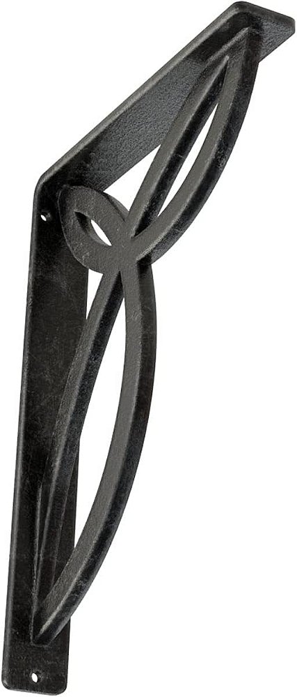 Suporte metálico Ekena Millwork BKTM01X07X10SVEASV, 1 1/2 L x 7 1/2 P x 10 A, Prata Antiga