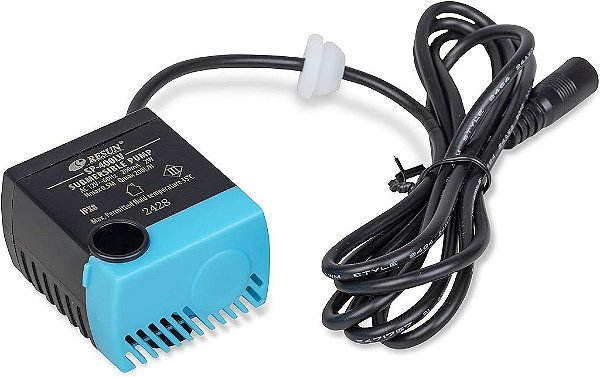 Bomba de reposição para fonte de água para gatos e cães PetSafe com anel de vedação - Funciona com fontes de água para animais de estimação Drinkwell de 1/2, 1 e 2 galões e borbo