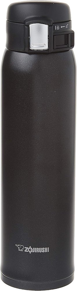 Caneca de Aço Inoxidável Zojirushi, 16 onças, Preto Fosco