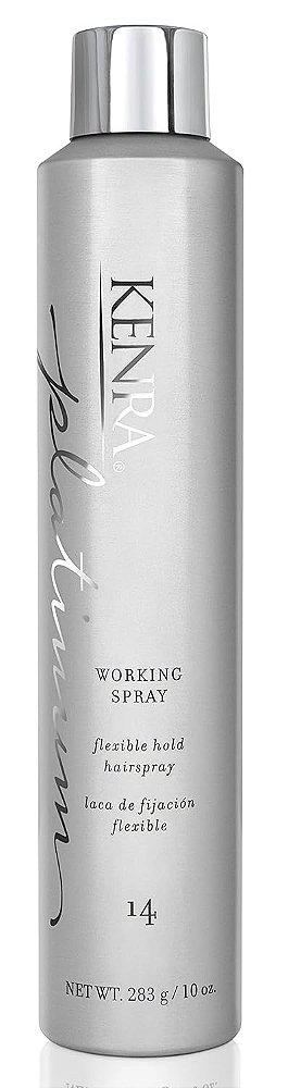 Spray de Trabalho Kenra Platinum 14 | Spray de Fixação Flexível | Todos os Tipos de Cabelo