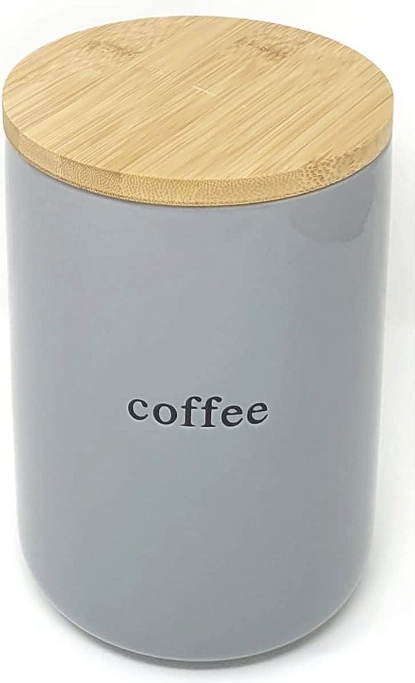 Recipiente de Café com Tampa, Cinza da Signature Housewares