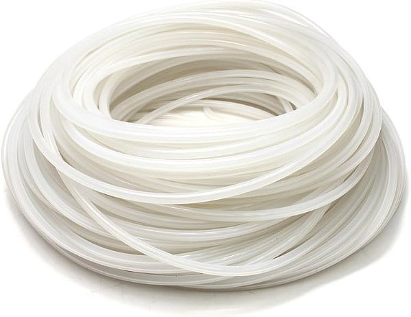 Mangueira de silicone para vácuo de alta temperatura HPS HTSVH95-CLEARx25 Clear com 25 pés de comprimento (Pressão máxima de 40 psi, ID de 3/8)
