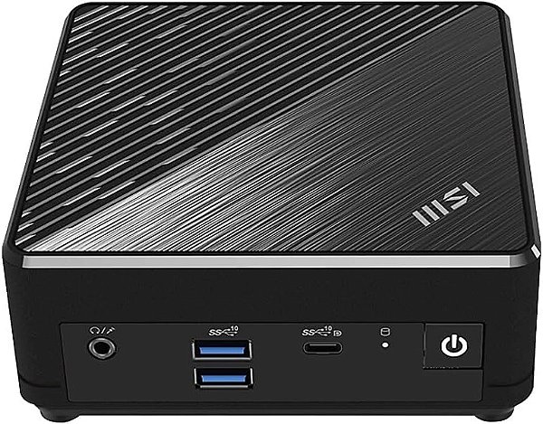 MSI Cubi N ADL Mini PC: Intel Pentium N200, Wi-Fi, Thunderbolt Tipo-C, Preto, Sem Sistema Operacional/Modular: ADL-019BUS
