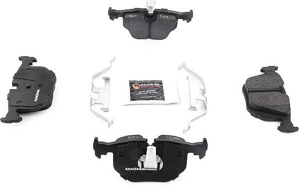 Pastilhas de freio cerâmicas MAGMA Premium PMD683C, traseiras