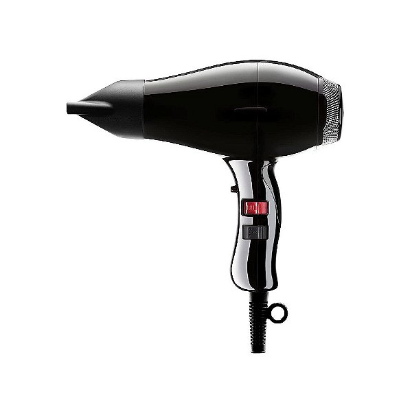 Secador de Cabelo Elchim X-Lite Plus - Leve e Compacto, 2 Concentradores Inclusos - Motor Digital Sem Escova