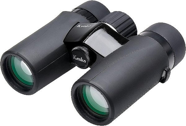 Binóculo Compacto Kenko Ultraview EX Compact 10x32, Prisma de Telhado, À Prova d'Água IPX7, Leve, para Uso Externo, Shows, Observação de Esportes, Preto, 406977