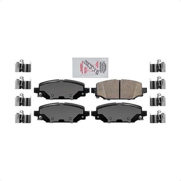 Pastilhas de freio de disco traseiro de cerâmica NWF-PRC2172 para Jeep Wrangler