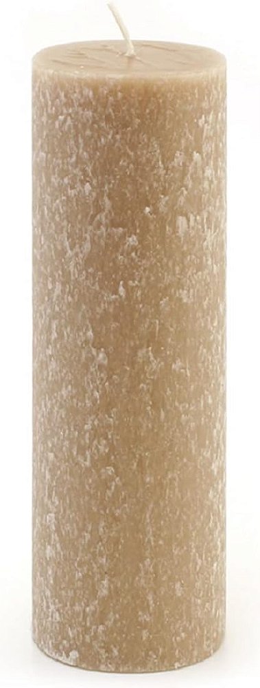 Vela de pilar sem fragrância Root Candles 33945 Timberline, 3 x 9 polegadas, Taupe