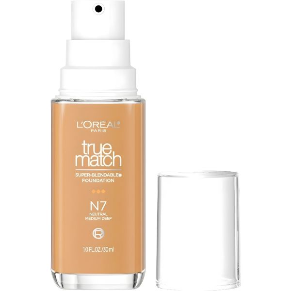 Base Líquida L'Oréal Paris True Match N7 Neutral Medium Deep - 30mL