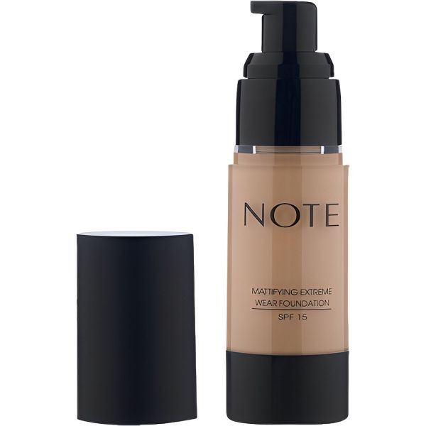 Base Líquida Note Mattifying Extreme Wear FPS 15 - 116 Golden Beige 30mL
