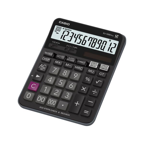 Calculadora Compacta Casio DJ-120DPLUS-WA-DPW