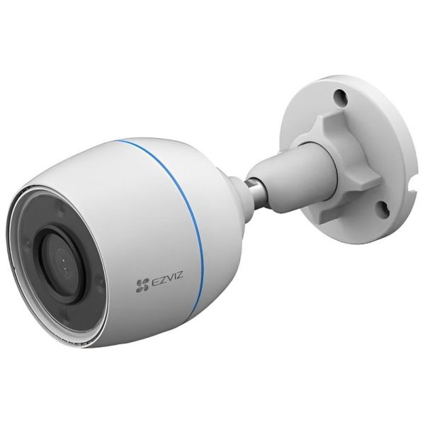 Câmera de vigilância IP Ezviz H3C Color Full HD Wifi - Branco/Preto