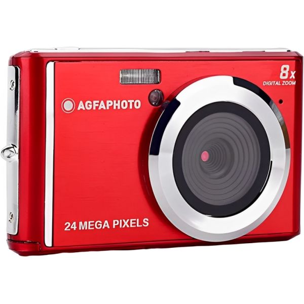 Câmera Digital Agfaphoto Realishot DC5500 - Vermelho