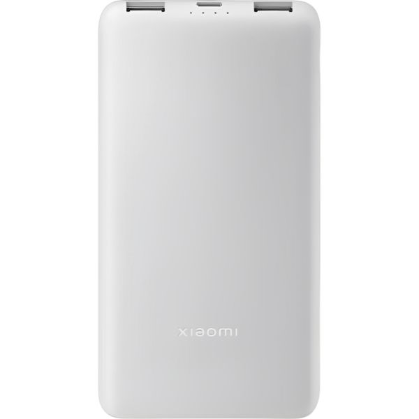 Carregador Portátil Xiaomi PowerBank 22.5 W 10000 mAh USB - Cinza Claro