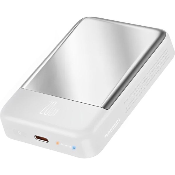 Carregador Sem Fio Mcdodo MC4260 Magnético 10.000 mAh USB-C - Branco