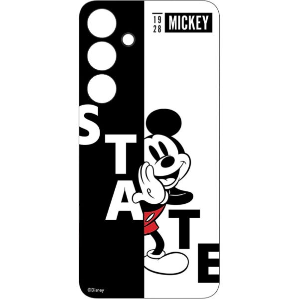 Cartão Samsung Flipsuit GP-TOS921HIEBW Mickey Mouse da Disney para Estojo Galaxy S24 - Preto