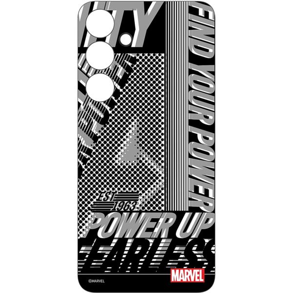 Cartão Samsung Flipsuit GP-TOS926HIJBW Marvel Avengers para Capa Galaxy S24 Plus - Preto