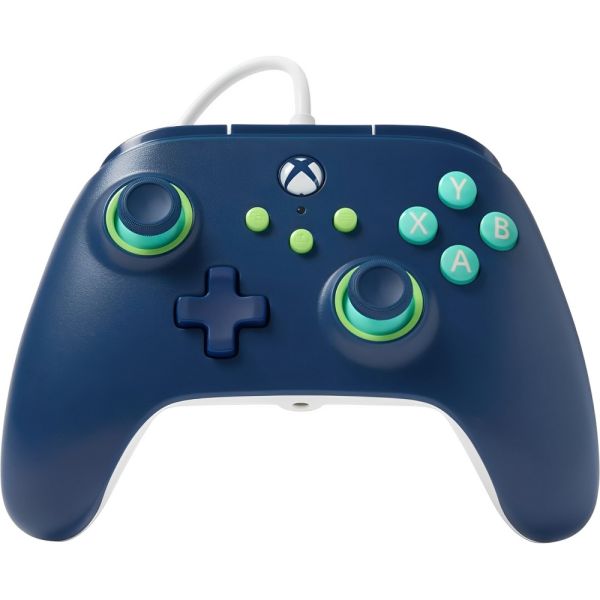 Controle com fio PowerA para Xbox Series X/S/One - Mariner Blue (PWA-A-10861)