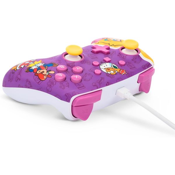 Controle PowerA Enhanced PWA-A-03941 para Nintendo Switch - Princesa Peach