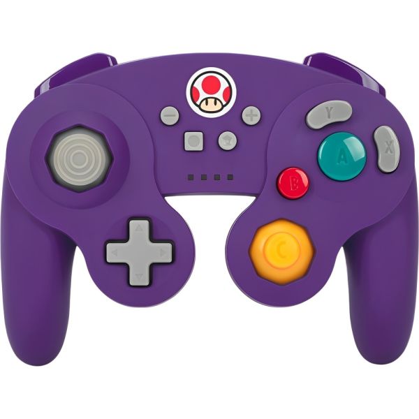 Controle PowerA Estilo GameCube PWA-A-08671 para Nintendo Switch - Toad