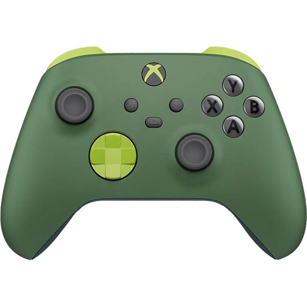 Controle Sem fio Microsoft para Xbox Series X/S/One Remix Edição Especial - Verde (QAU-00114) + Batería