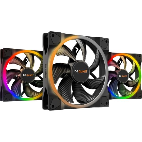 Cooler Be quiet! Light Wings ARGB 120mm - Preto